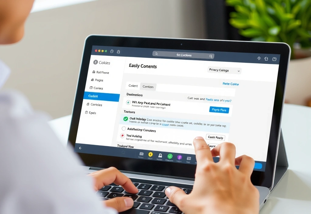 Cookie management illustration