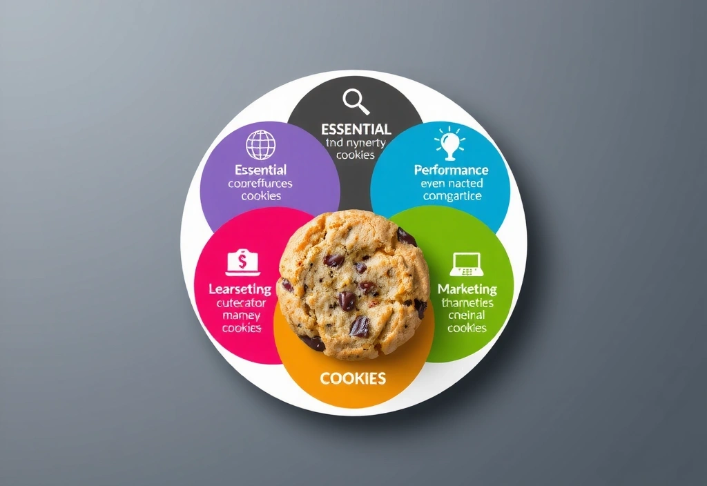 Cookie types illustration