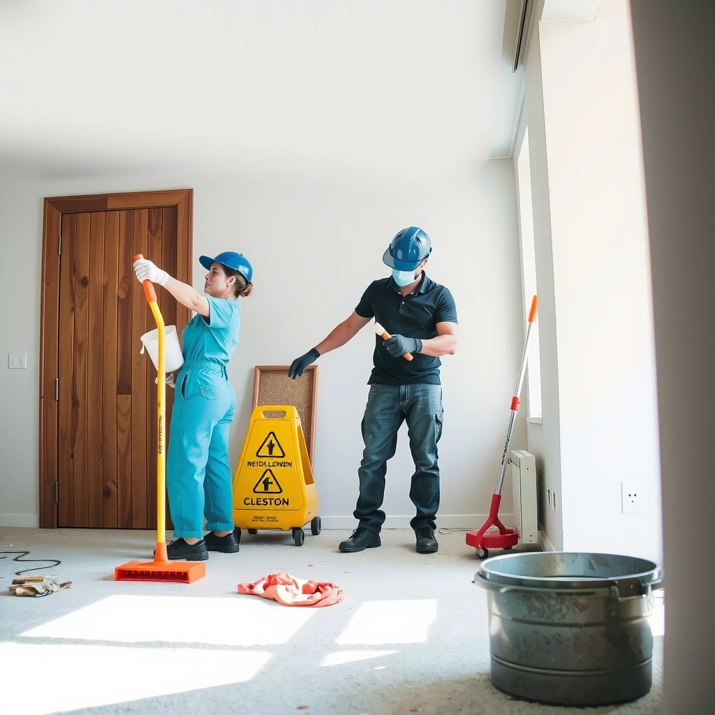 Post-construction cleanup